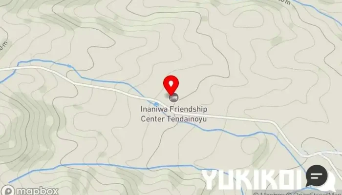 の地図 天台の湯 お食事処 軽食店, レストラン で 二戸市