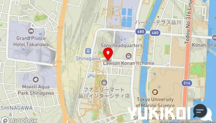 の地図 寿司 握や 寿司店 で 港区