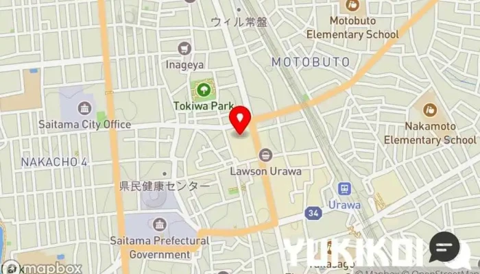 の地図 居酒屋 赤松 和食店, 居酒屋 で さいたま市