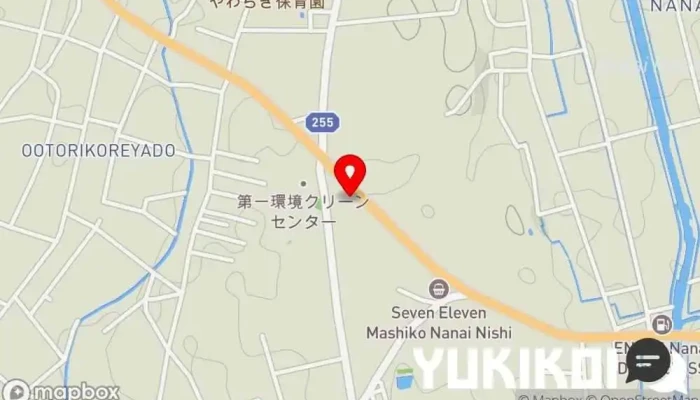 の地図 居酒屋円 居酒屋 で 益子町
