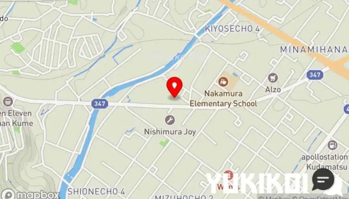 の地図 山鳩珈琲店 コーヒーショップ・喫茶店 で 下松市
