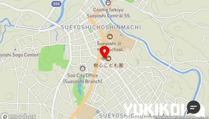 の地図 岡崎食堂 定食屋 で 曽於市