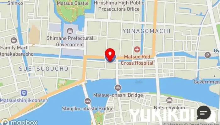 の地図 巨人のシチューハウス 松江店 アイルランド料理店, 洋食レストラン で 松江市