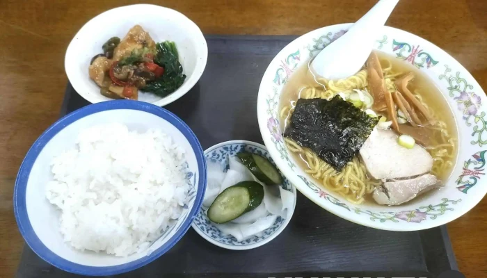 常前食堂 -  麺 - 一戸町