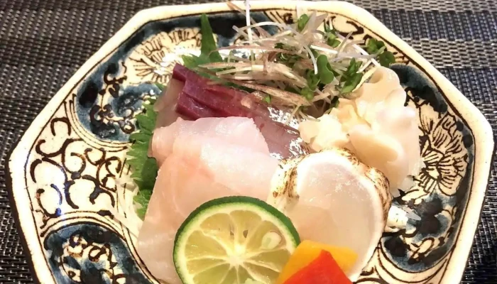 御料理 吾いち 刺身 - 中能登町