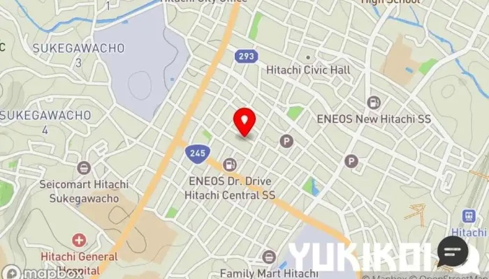 の地図 想い川 軽食店 で 日立市