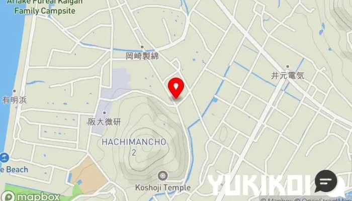 の地図 手打ちうどん かじまや うどん屋 で 観音寺市