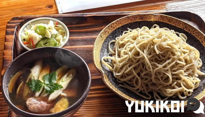 手打ちそば さぶん -  スープ - 新庄市