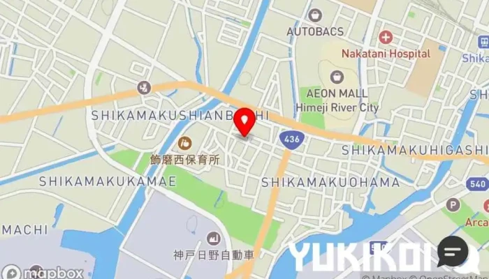 の地図 日本料理 味凛 レストラン で 姫路市