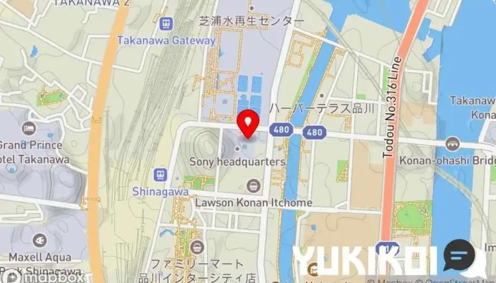 の地図 日本料理 松鶴 和食店, 居酒屋, シーフード・海鮮料理店 で 港区
