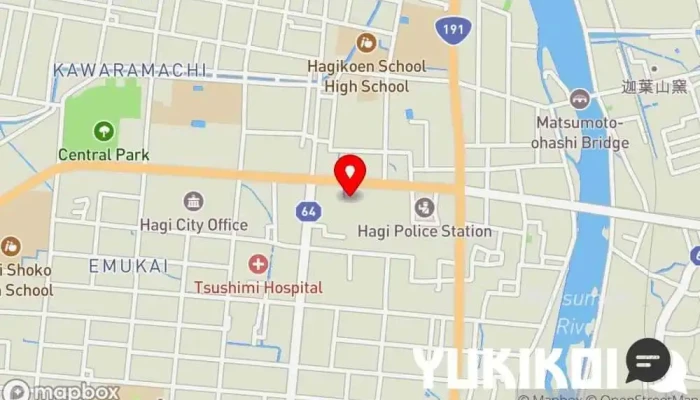 の地図 旺鑫閣 中華料理店, 定食屋, 軽食店 で 萩市