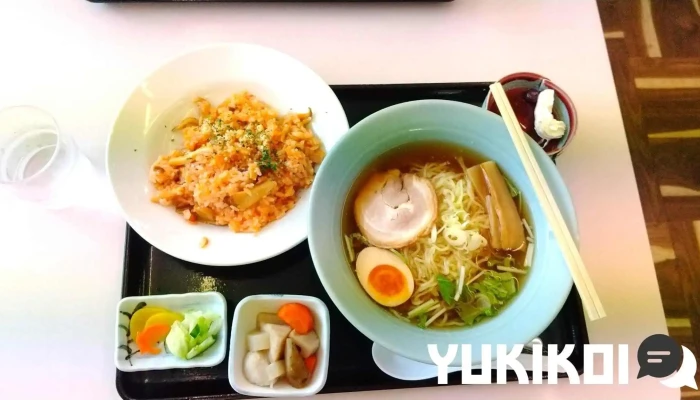 村松観光開発会館ふるさと会館 ラーメン - 五泉市