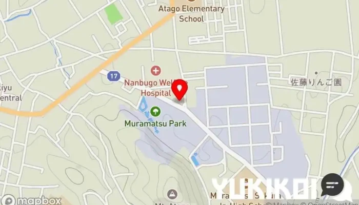 の地図 村松観光開発会館(ふるさと会館) 定食屋 で 五泉市