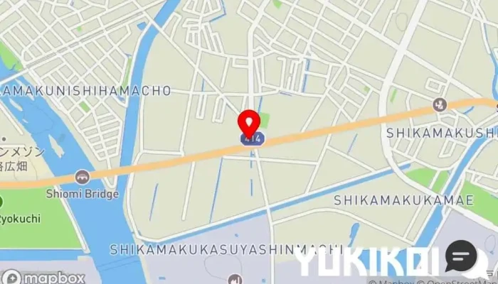 の地図 松屋 姫路飾磨店 牛丼屋, 朝食レストラン, 定食屋, ファースト フード店, カレー店, 和食店, テイクアウト, 軽食店, 焼肉店 で 姫路市