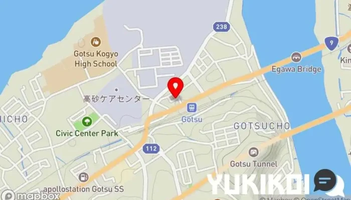 の地図 栄寿し 寿司店 で 江津市