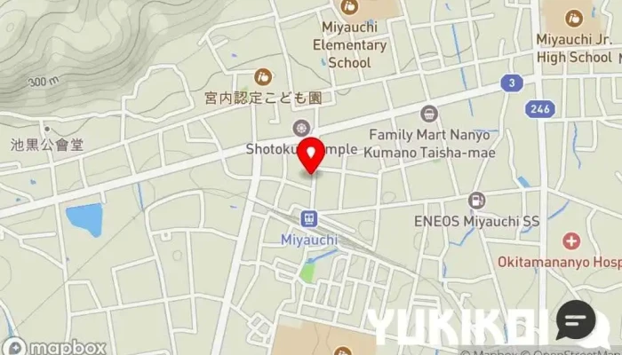 の地図 栄寿司 寿司店 で 南陽市