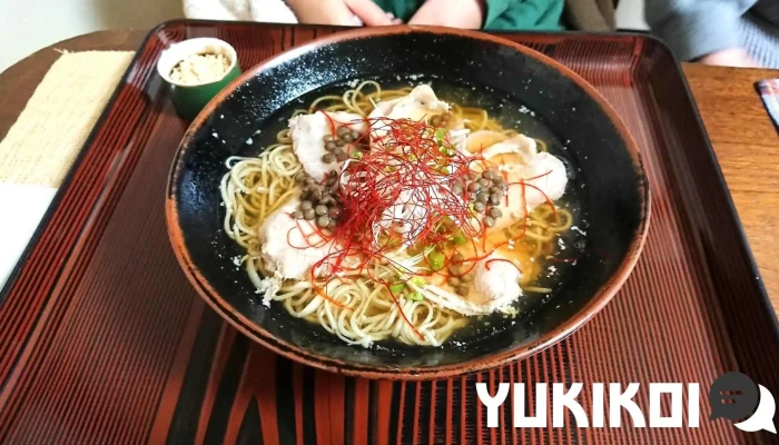 桜江そば 一心 -  麺 - 江津市