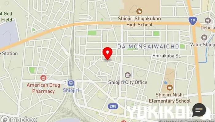 の地図 正和食堂 定食屋 で 塩尻市