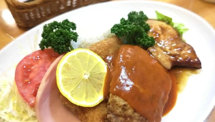 洋食のフタバ -  豚カツ - 柏崎市