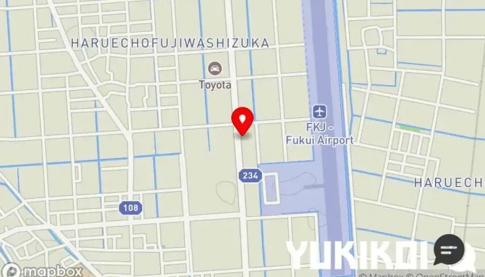 の地図 海鮮アトム 春江店 回転寿司店, 和食店, 宅配/出前, テイクアウト, 寿司店, テイクアウト寿司店 で 坂井市