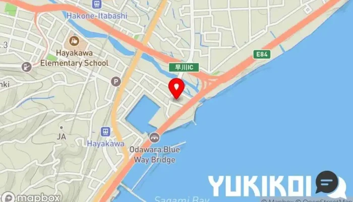 の地図 海鮮ビュッフェ ほうじょう Seafood buffet Houjyo ビュッフェ レストラン, 魚料理店, 和食店, シーフード・海鮮料理店 で 小田原市