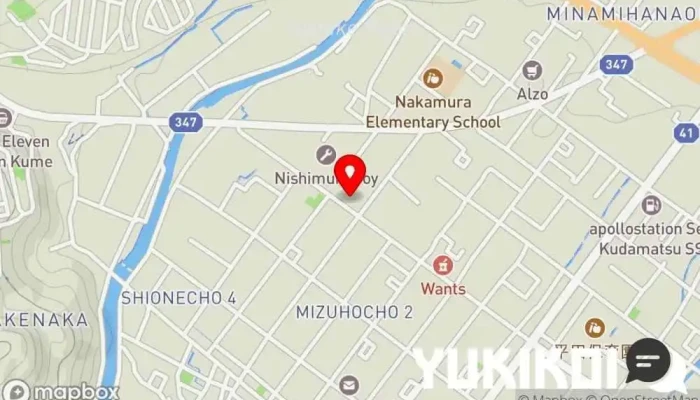 の地図 炎の中華食堂 勝家 下松店 中華料理店 で 下松市