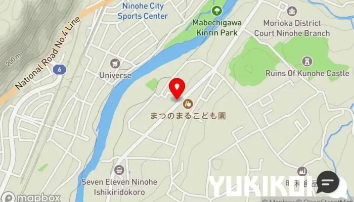 の地図 炭火焼 二戸 大吉 居酒屋 で 二戸市