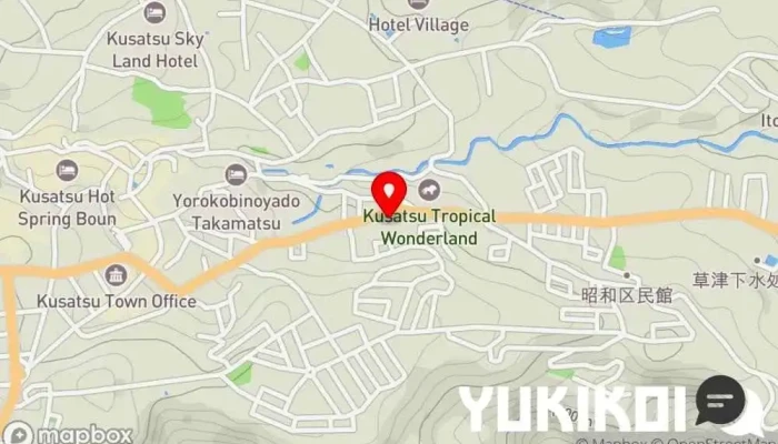 の地図 焼肉 したつづみ 焼肉店 で 草津町