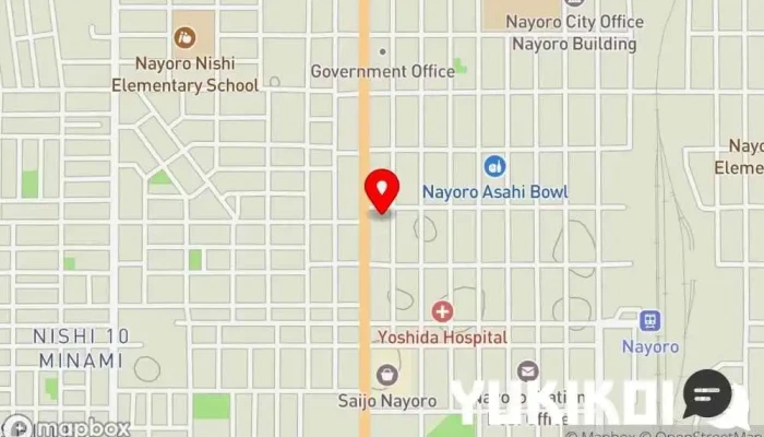 の地図 牡蠣酒場 弁天 居酒屋 で 名寄市