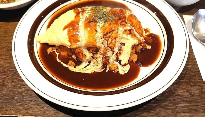 白耳蟻館ベルギーカン オムライス - 日立市
