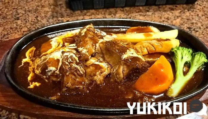 白耳蟻館ベルギーカン ソールズベリーステーキ - 日立市