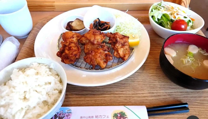 結カフェ -  豚カツ - 一戸町
