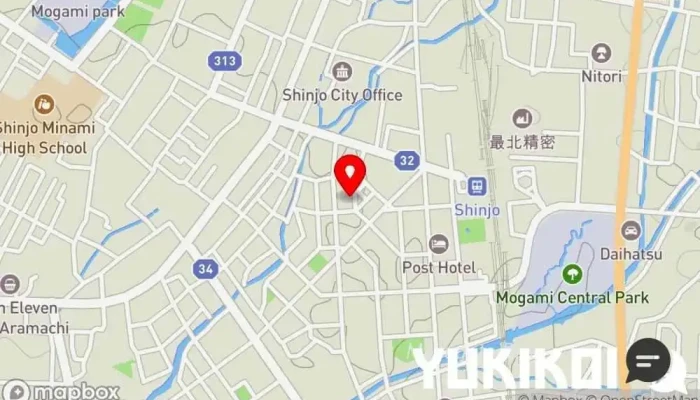 の地図 腹ペコんち 居酒屋 で 新庄市