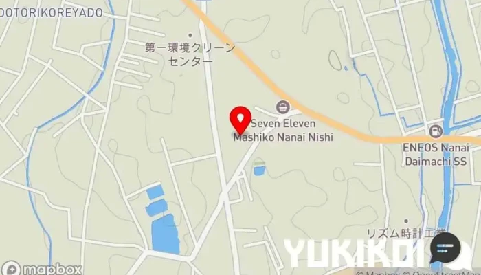 の地図 萩そば 蕎麦店 で 益子町