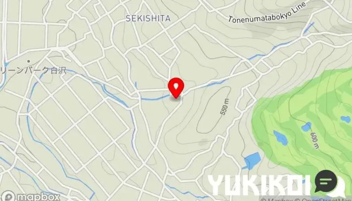 の地図 蔵のビストロ 樹（アルブル） レストラン, フランス料理店 で 沼田市