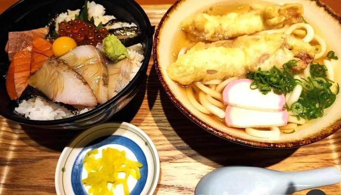 豆狸まめだ うどん - 浜田市