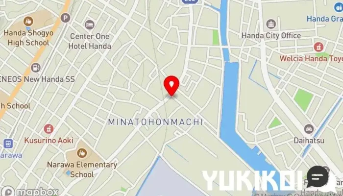 の地図 豊場屋南店 寿司店 で 半田市