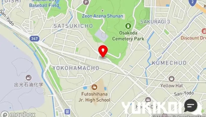 の地図 陶千矛 レストラン, 和食店, 洋食レストラン で 周南市