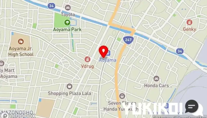 の地図 響 居酒屋 で 半田市