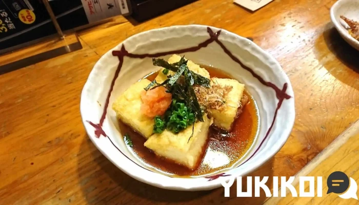 食蔵 升吉 -  揚げ出し豆腐 - 下松市