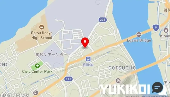 の地図 食道園 焼肉店, バーベキュー店, 肉料理店 で 江津市