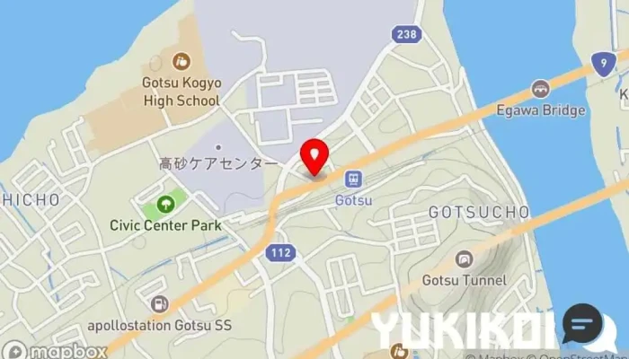 の地図 養老乃瀧 江津店 居酒屋 で 江津市